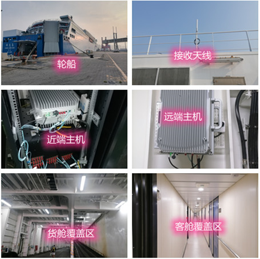 滴道海上游轮轮船渔船覆盖案例